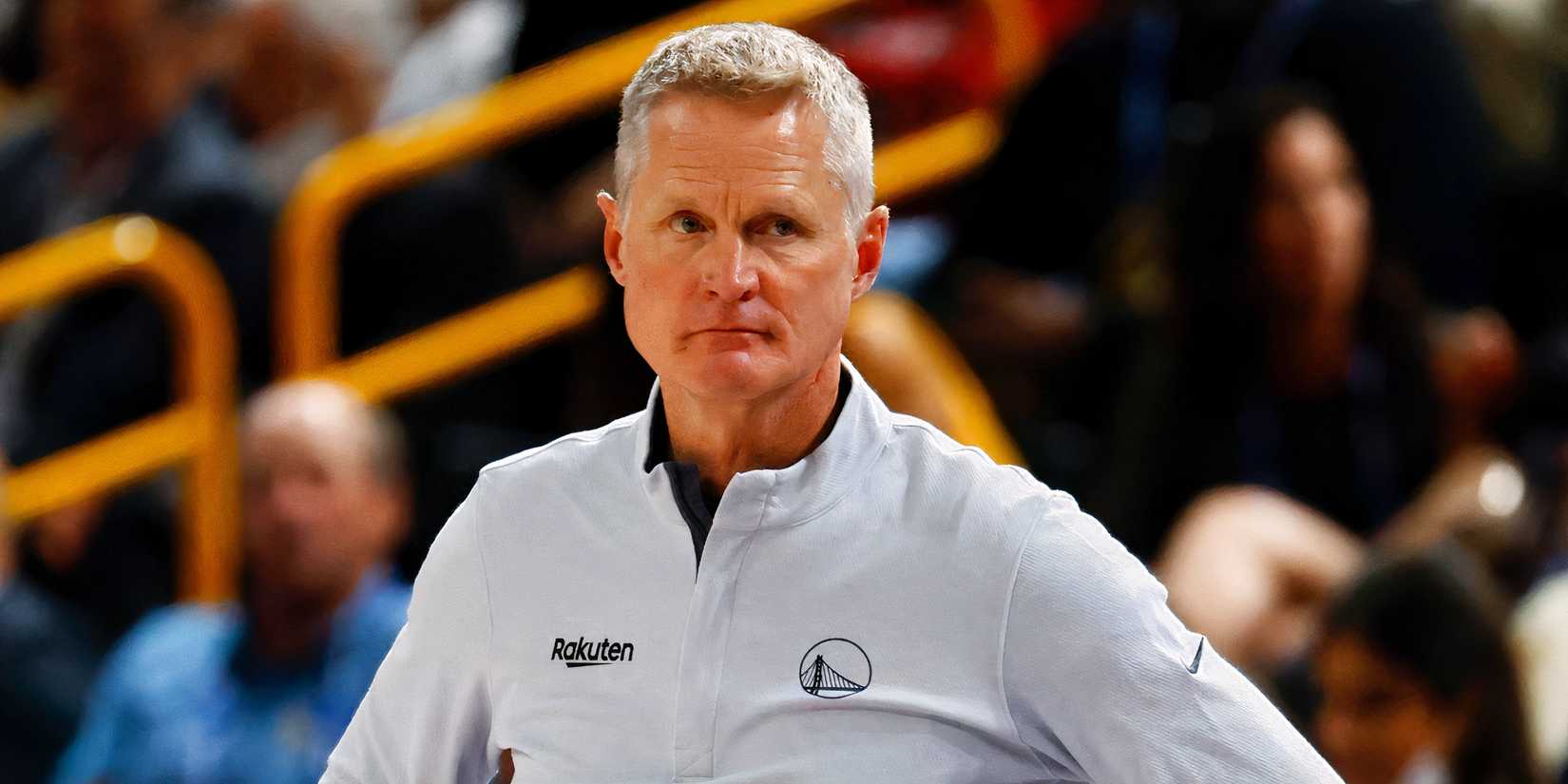 NBA coach Steve Kerr