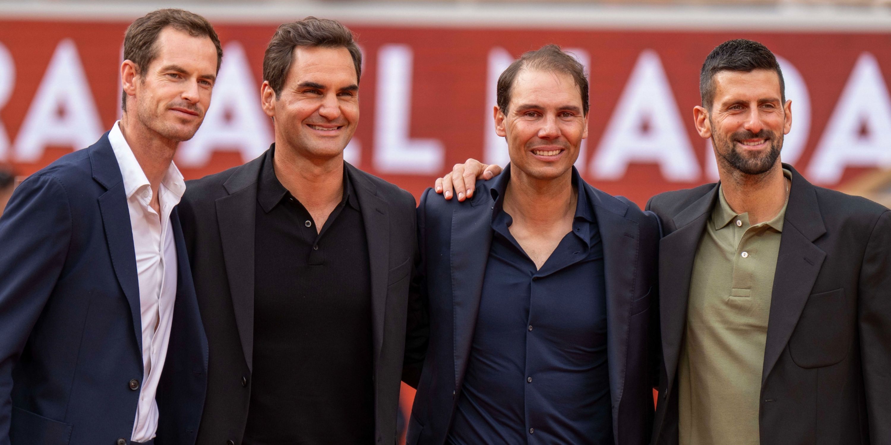 Andy Murray, Roger Federer, Rafael Nadal, Novak Djokovic