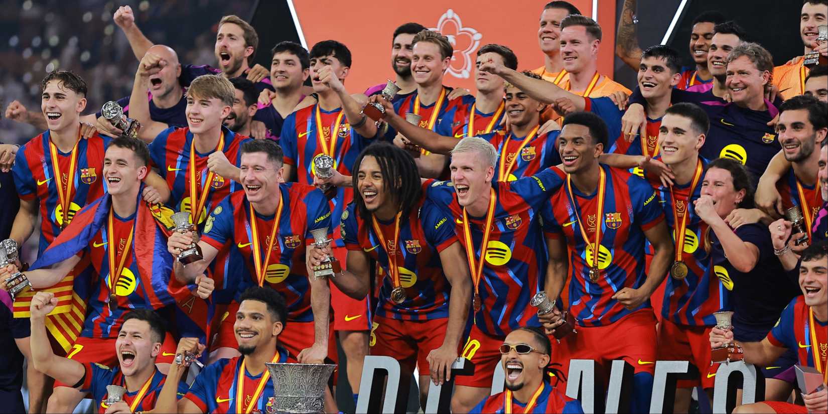 Barcelona players