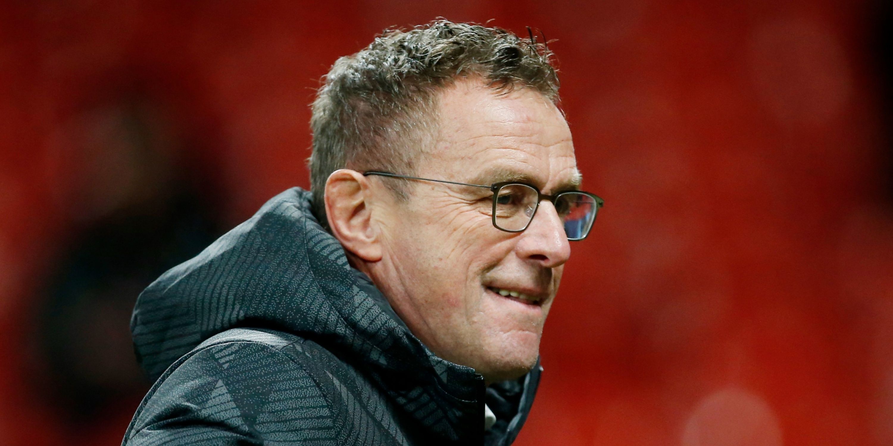 Manchester United interim manager Ralf Rangnick in 2021