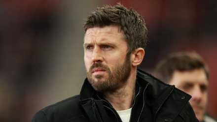 Middlesbrough manager Michael Carrick before facing Stoke City