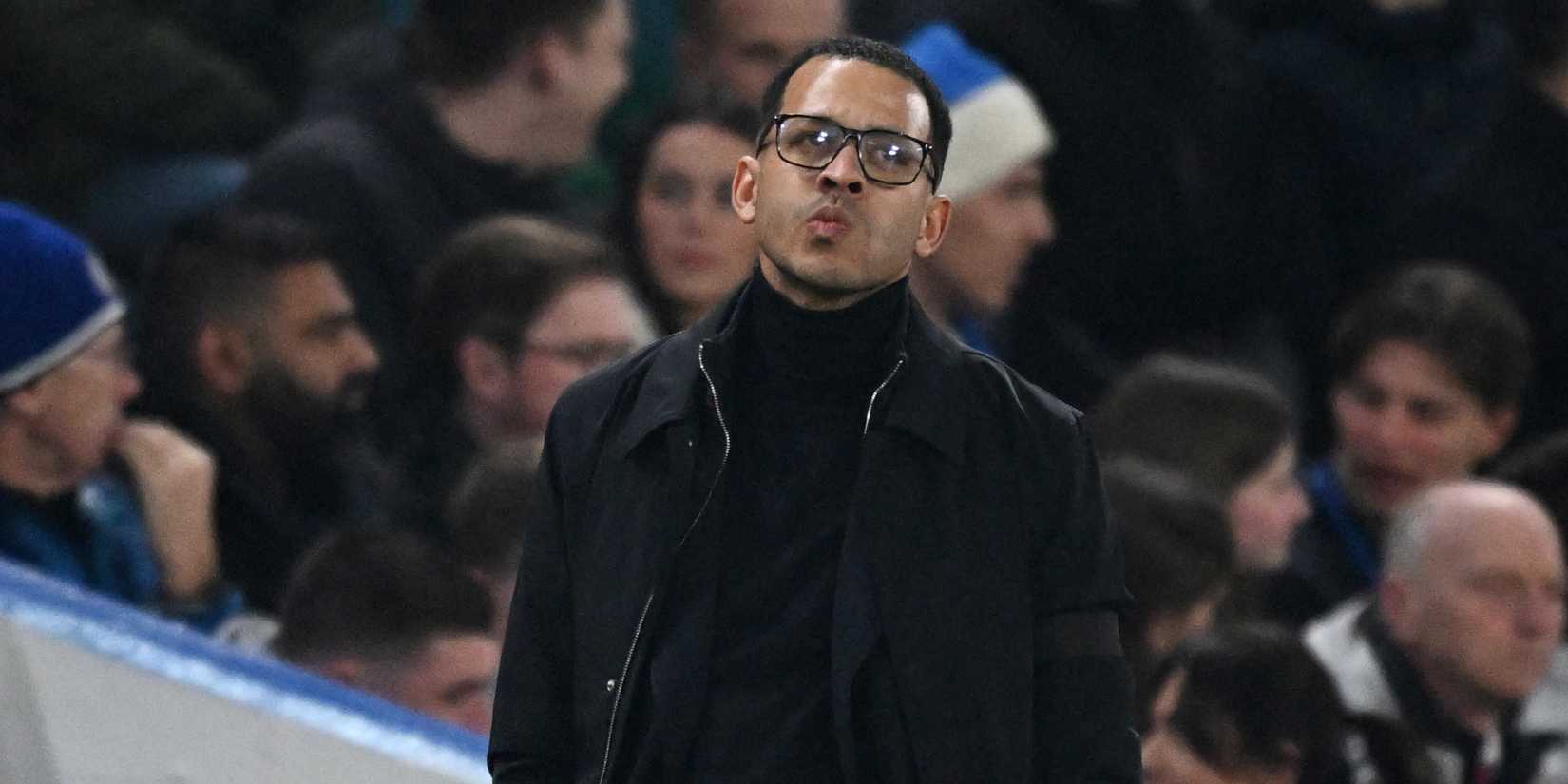 Chelsea manager Liam Rosenior