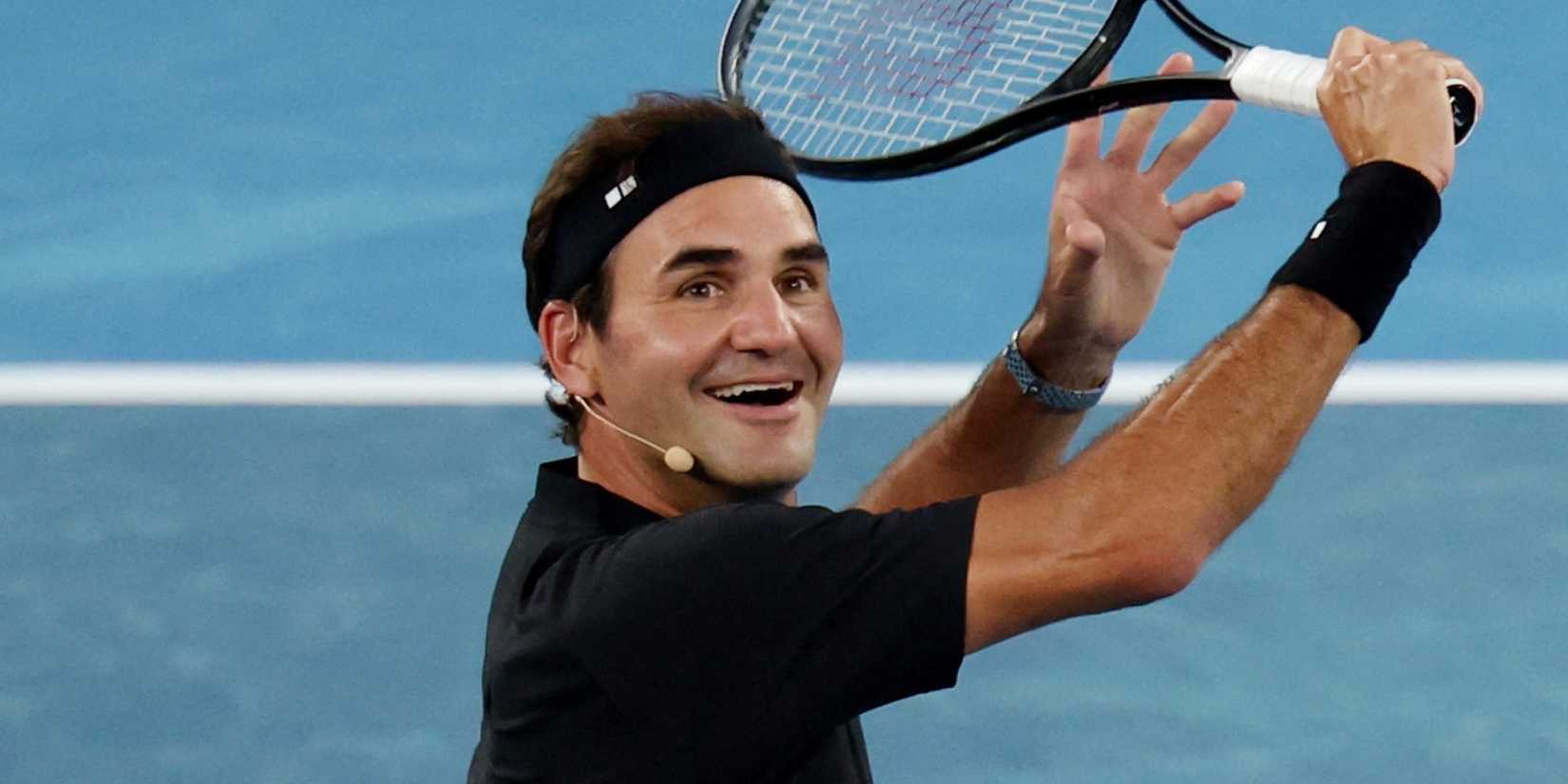 Roger Federer after tennis comeback