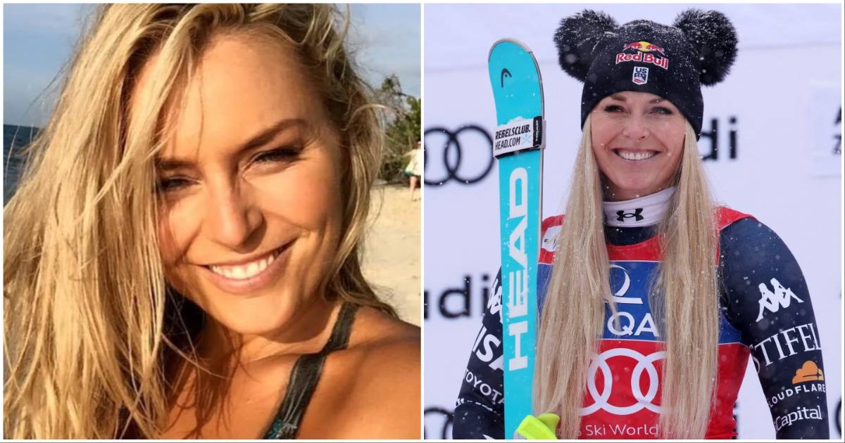 Lindsey Vonn Shares Topless Photo as She Takes Part in Viral Trend