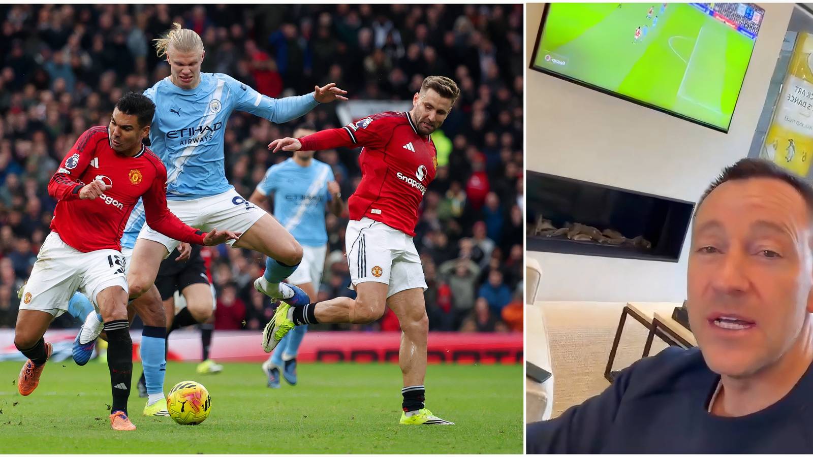 John Terry Praises Man Utd Ace as Video Reacting to Win vs Man City Goes Viral