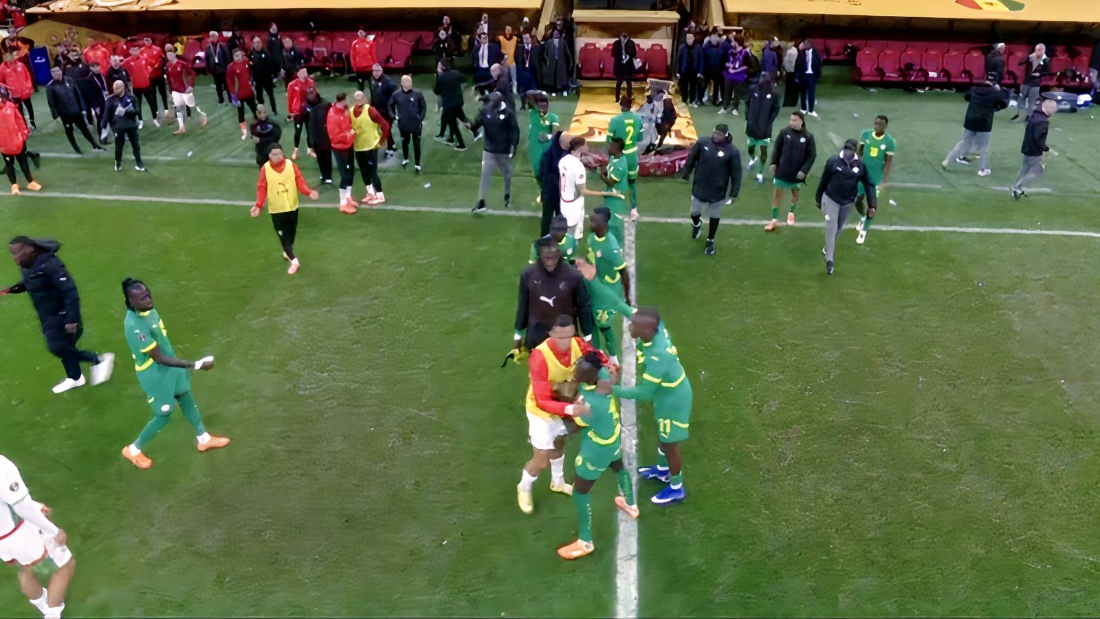 AFCON 2026 Final: Senegal Players Walk Off During Morocco Controversy