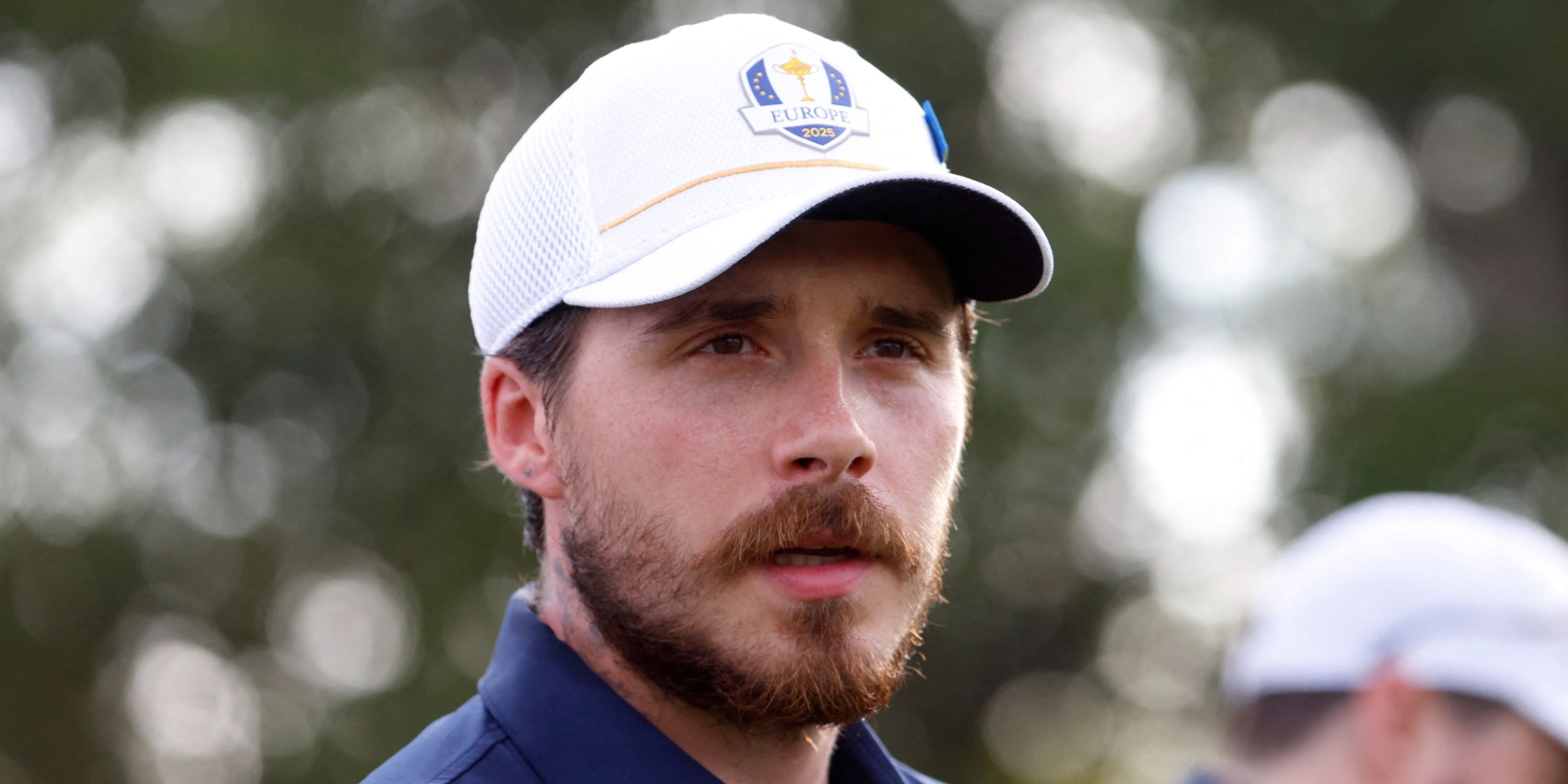Brooklyn Beckham at The 2025 Ryder Cup.