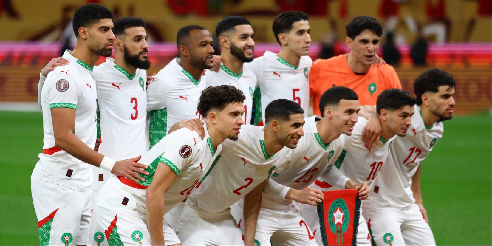 Morocco players AFCON final