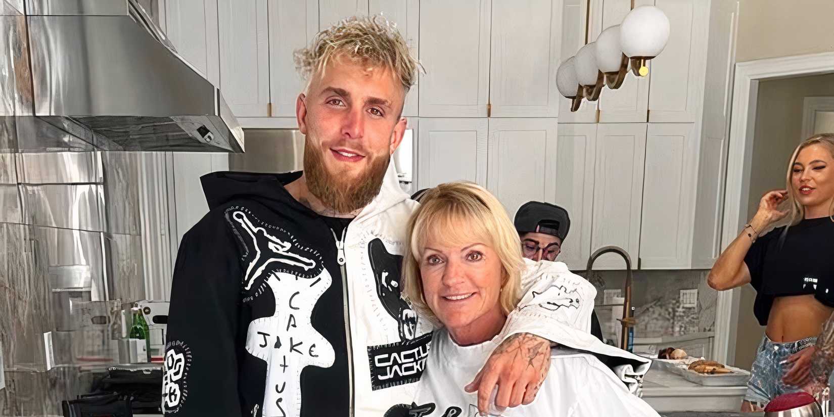 Jake Paul and his mum