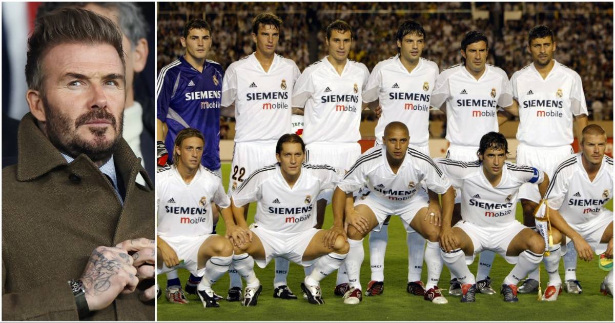 David Beckham Annoyed Teammate's Wife While at Real Madrid