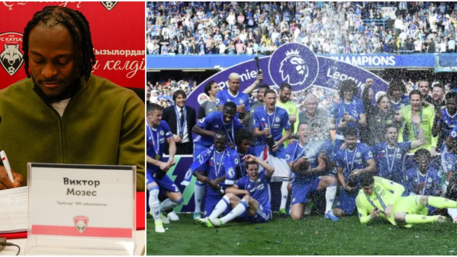 Ex-Chelsea Ace Victor Moses Joins Kazakhstan Side Kaysar Kyzylorda