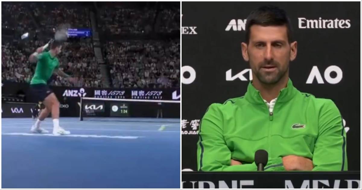 Australian Open: Novak Djokovic Admits He's 'Lucky' Not to be Disqualified