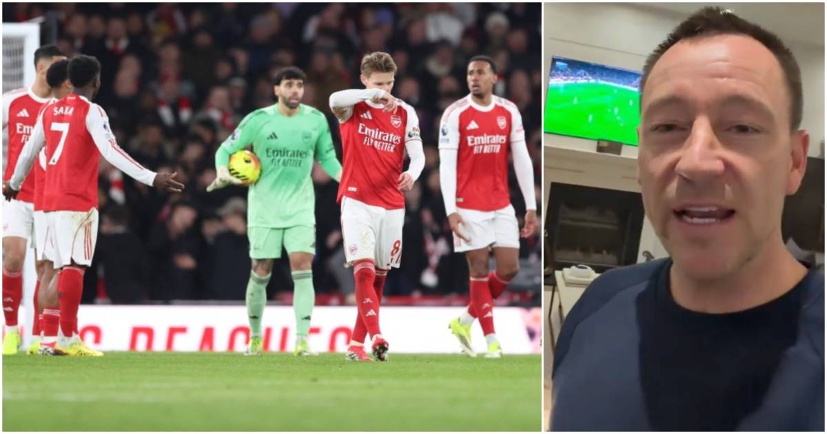 John Terry Mocks Arsenal in Video After 3-2 Loss vs Man Utd