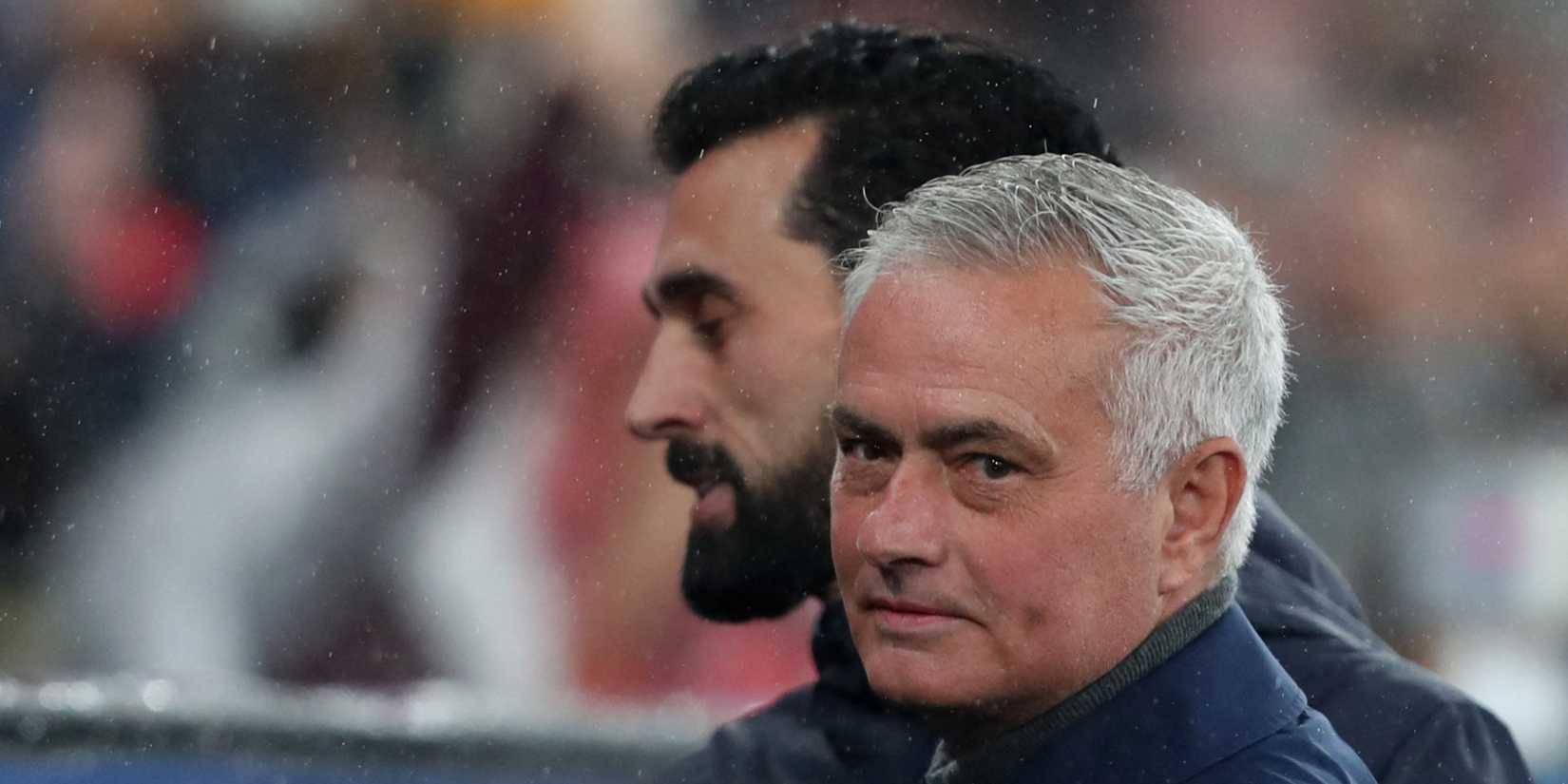 Benfica coach Jose Mourinho and Real Madrid coach Alvaro Arbeloa
