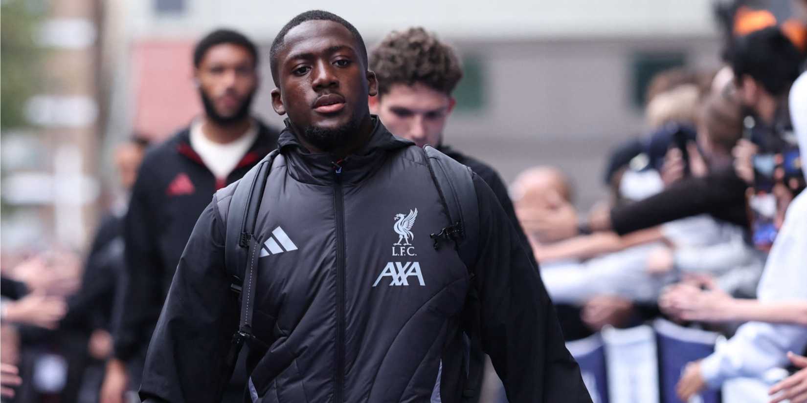 Liverpool defender Ibrahima Konate