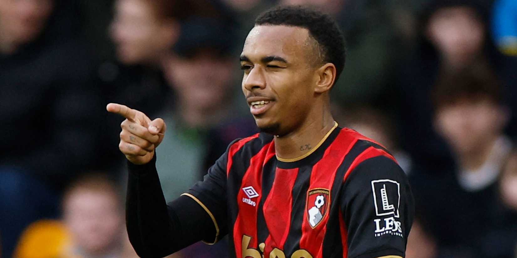 AFC Bournemouth's Eli Junior Kroupi celebrates