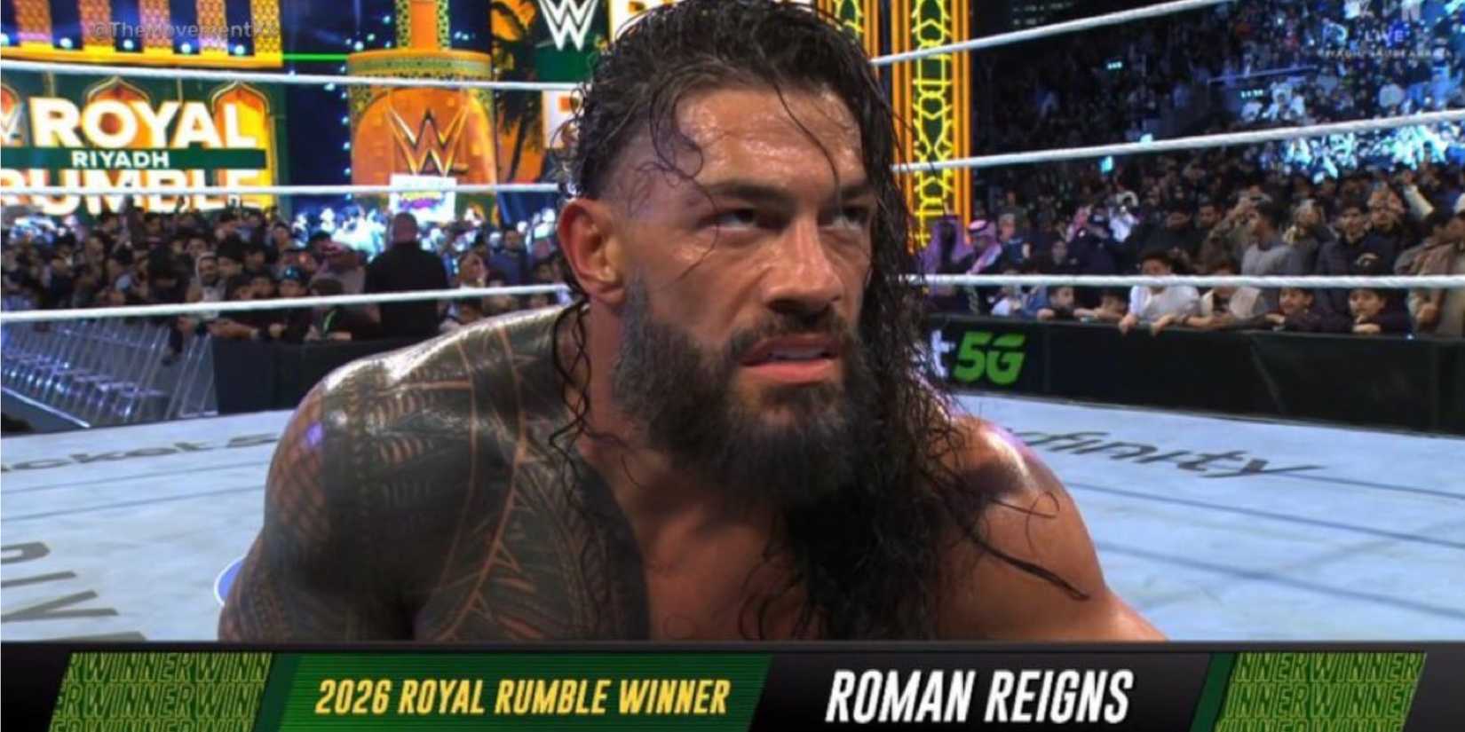 Roman Reigns Wins Royal Rumble
