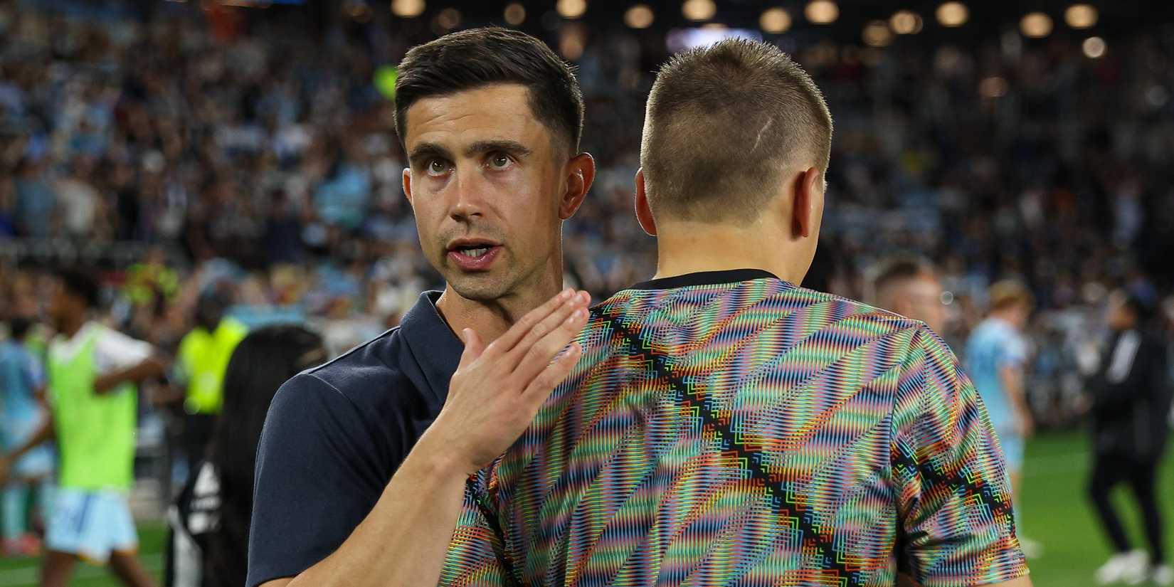 Eric Ramsay consoles Robin Lod