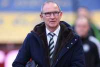 Celtic manager Martin O'Neill arrives at stadium