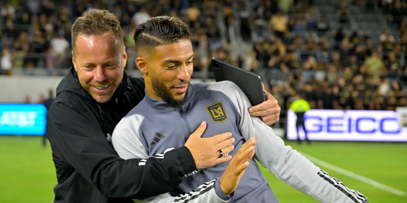 Marc Dos Santos and Denis Bouanga