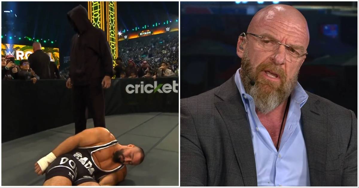 Royal Rumble: Triple H Gives Massive Clue About Masked Man's Identity