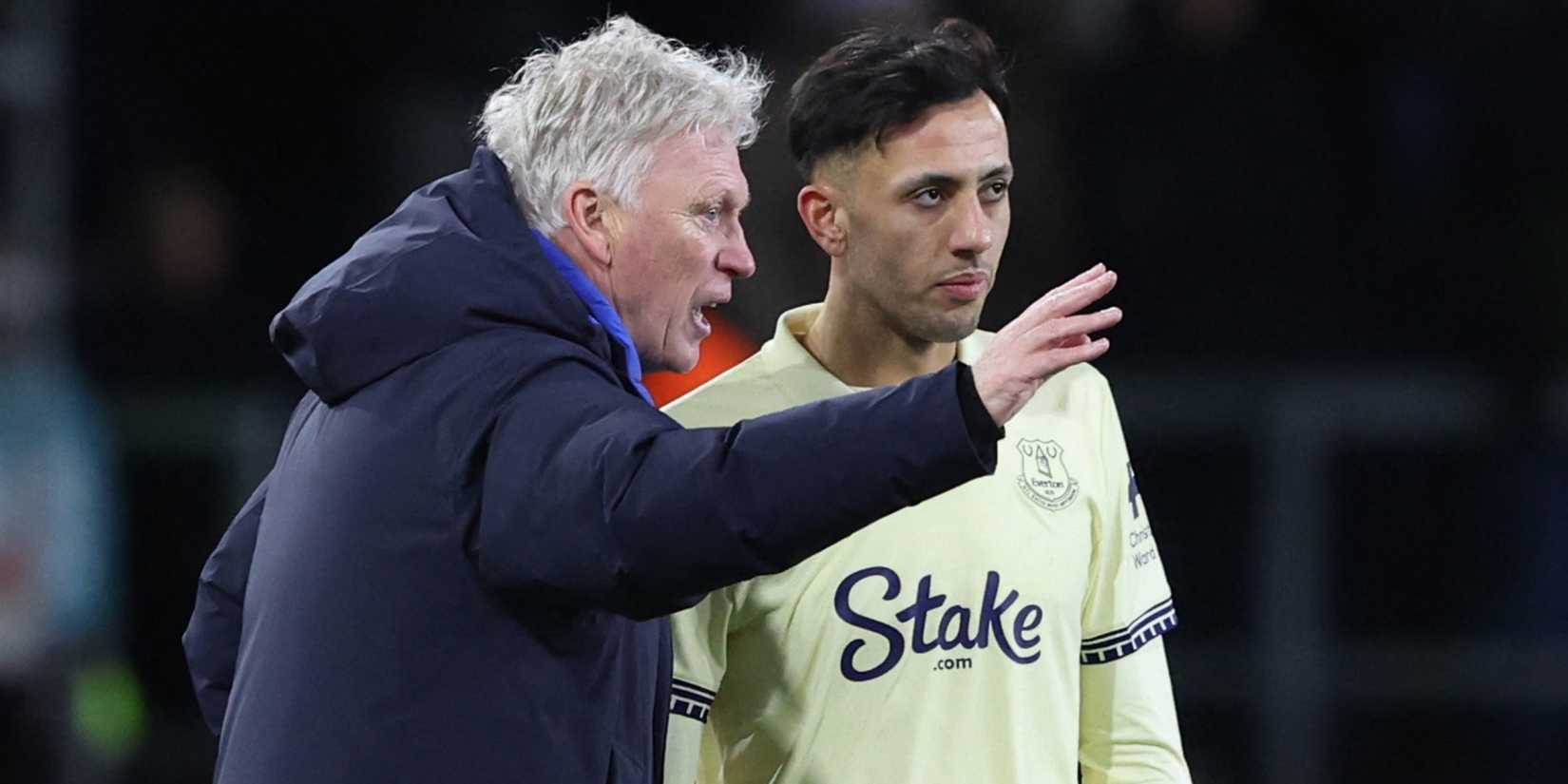 David Moyes and Dwight McNeil