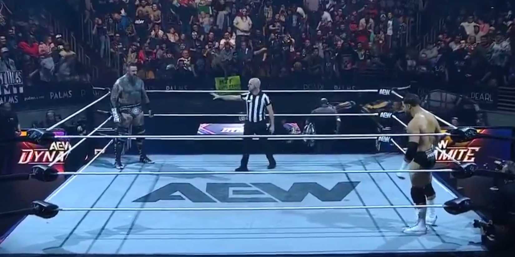 AEW ICE chant