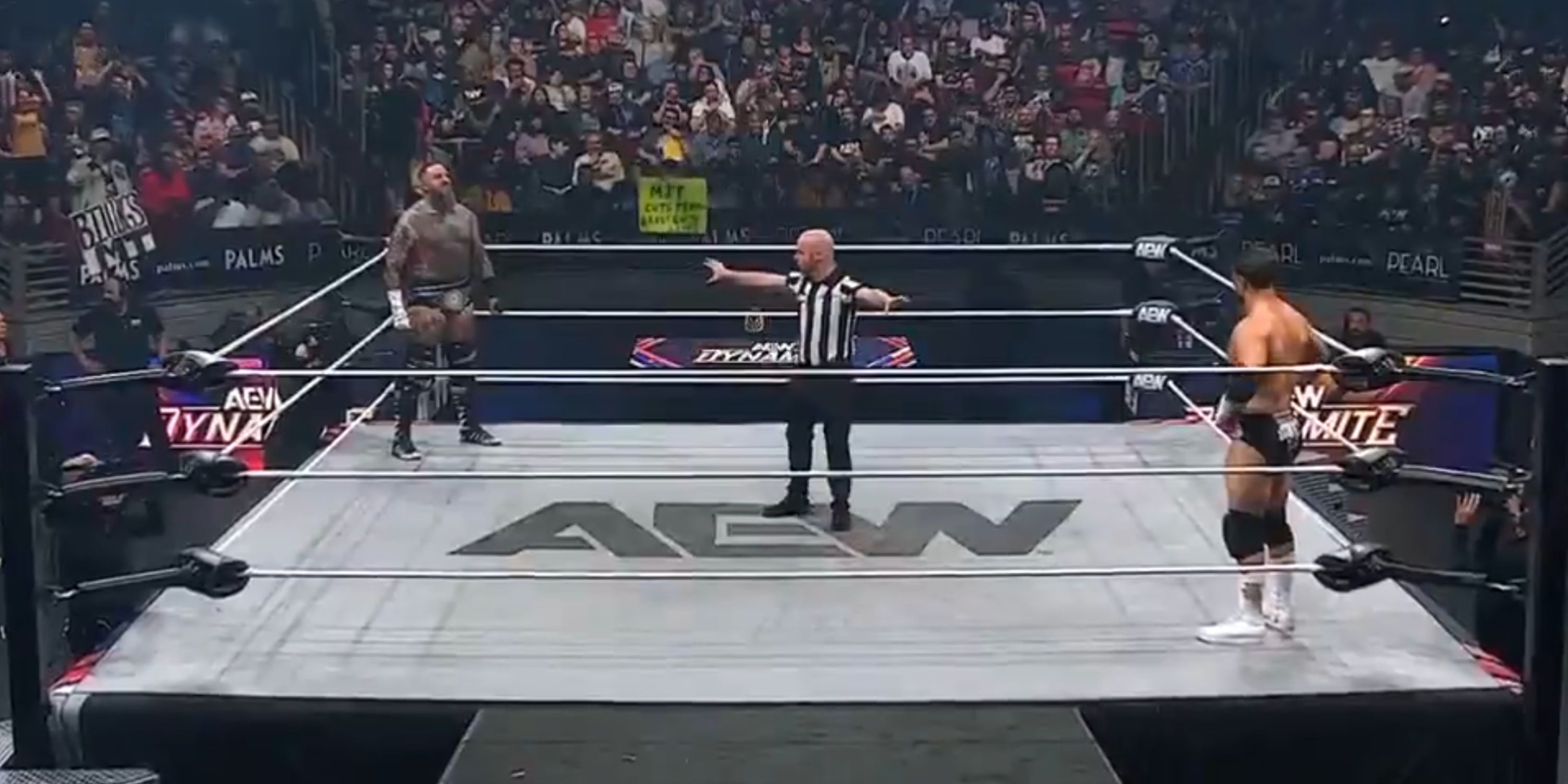 AEW ICE chant