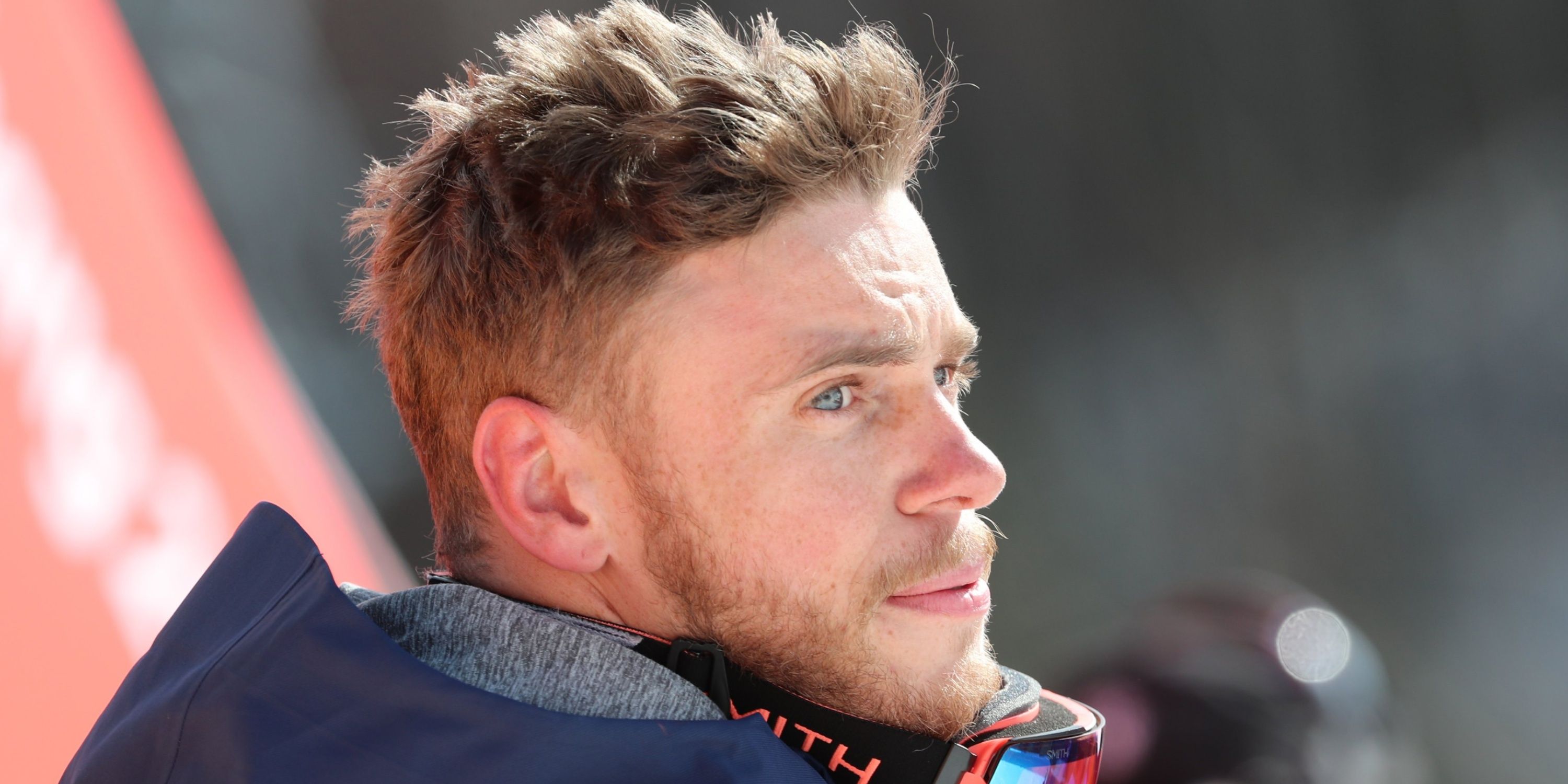 Gus Kenworthy competing at Pyeongchang 2018 Winter Olympics