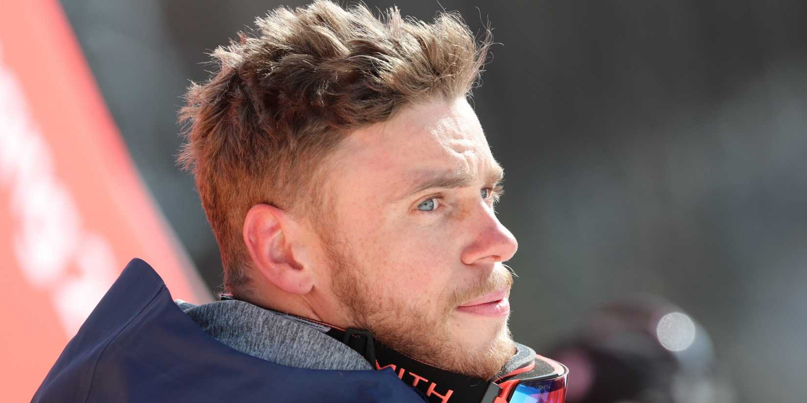 Gus Kenworthy competing at Pyeongchang 2018 Winter Olympics