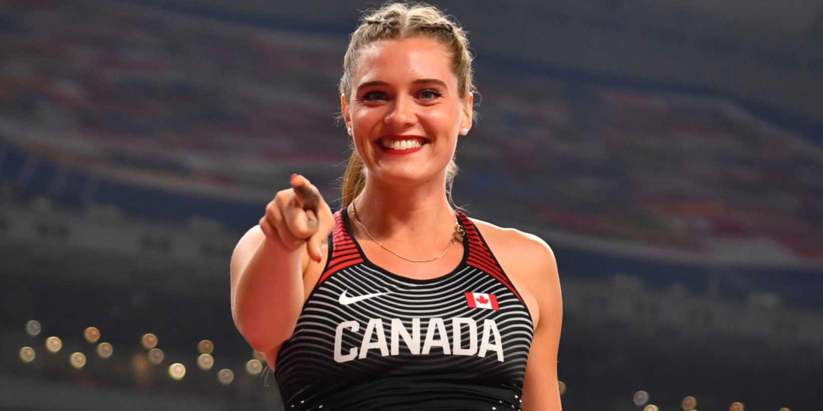 Alysha Newman Smiling