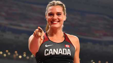 Alysha Newman Smiling