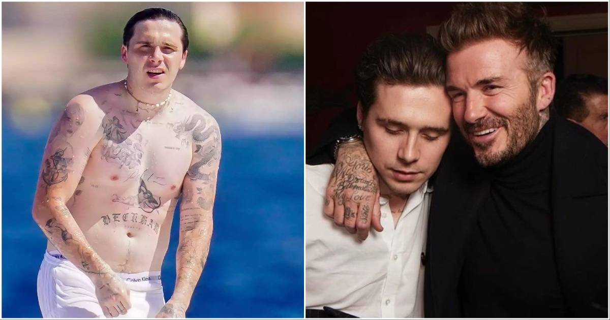 Brooklyn Beckham’s Tattoos Dedicated to Family Amid David and Victoria Feud