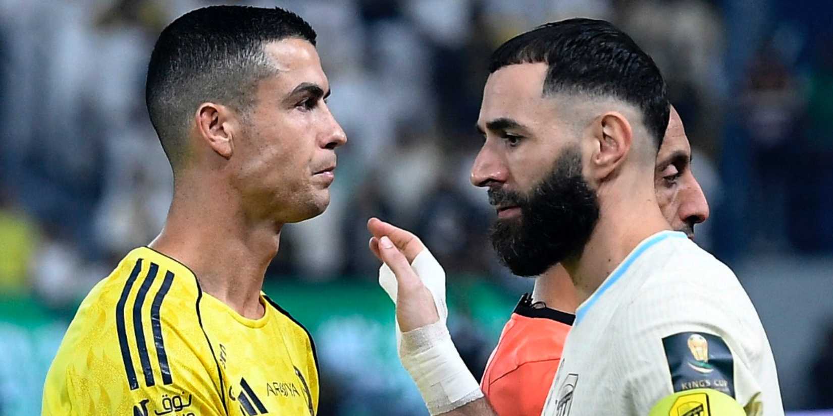 Cristiano Ronaldo and Karim Benzema