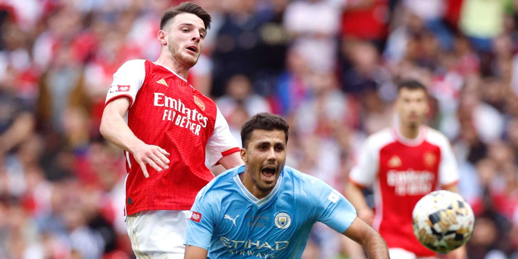 Declan Rice and Rodri