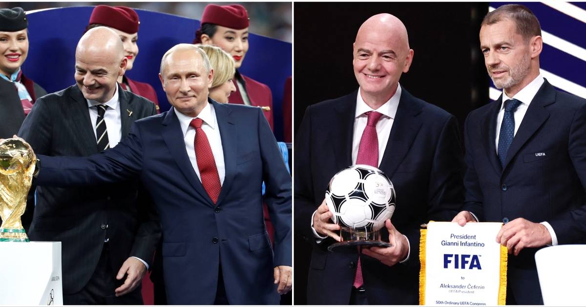 UEFA Make Russia Decision After Gianni Infantino Calls For Ban to be Lifted