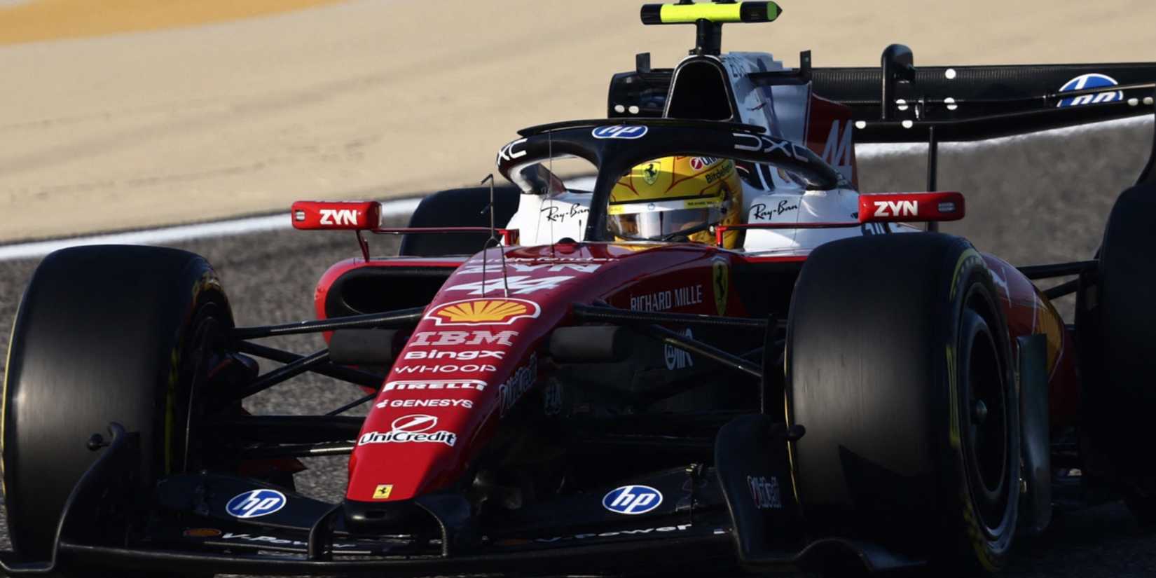 Lewis Hamilton Driving