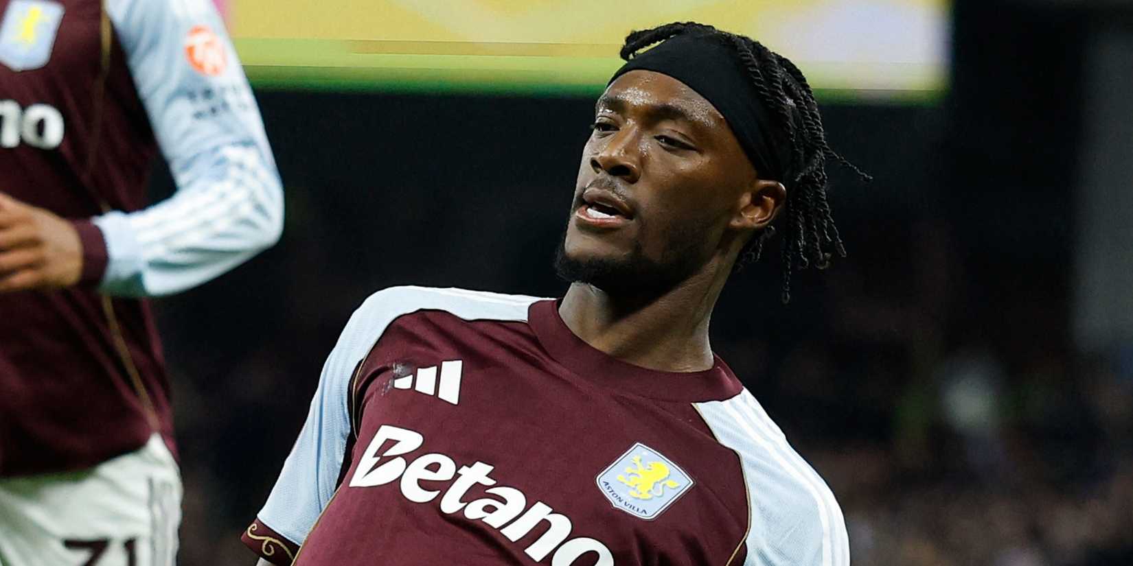 Aston Villa's Tammy Abraham celebrates scoring vs Newcastle in the FA Cup