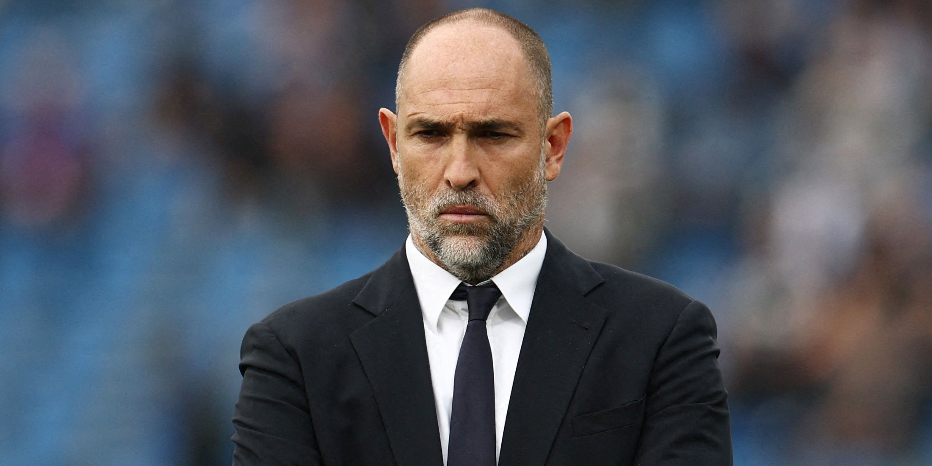 Former Juventus coach Igor Tudor staring