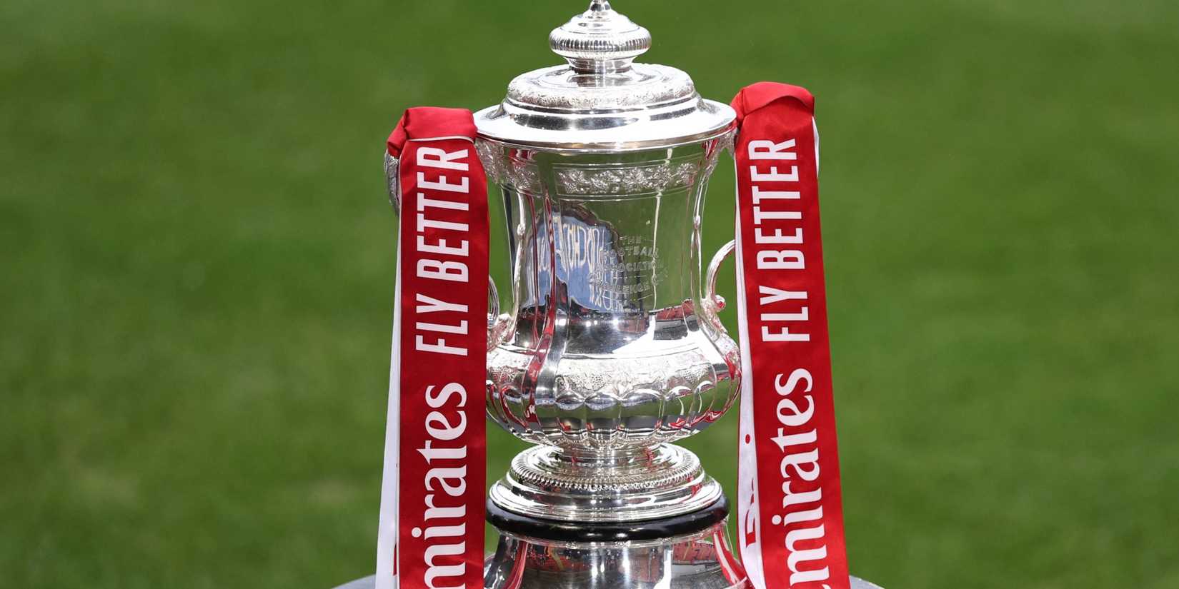 General view of the FA Cup trophy