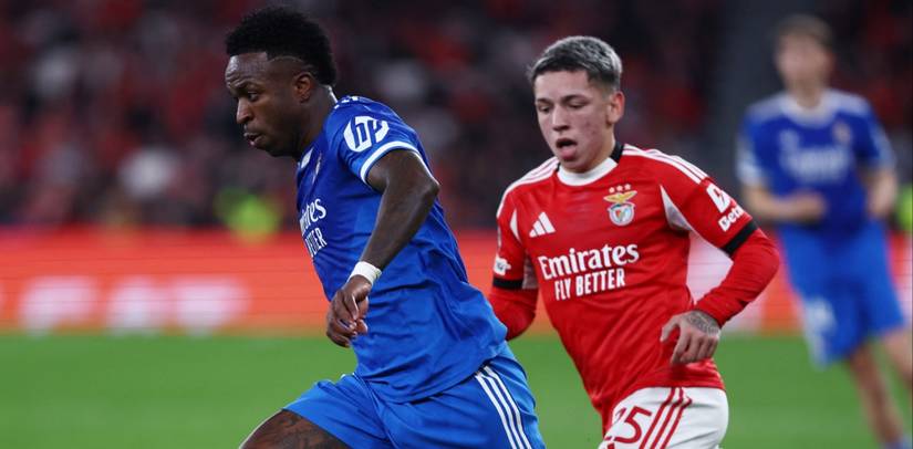 Prestianni and Vinicius Jr