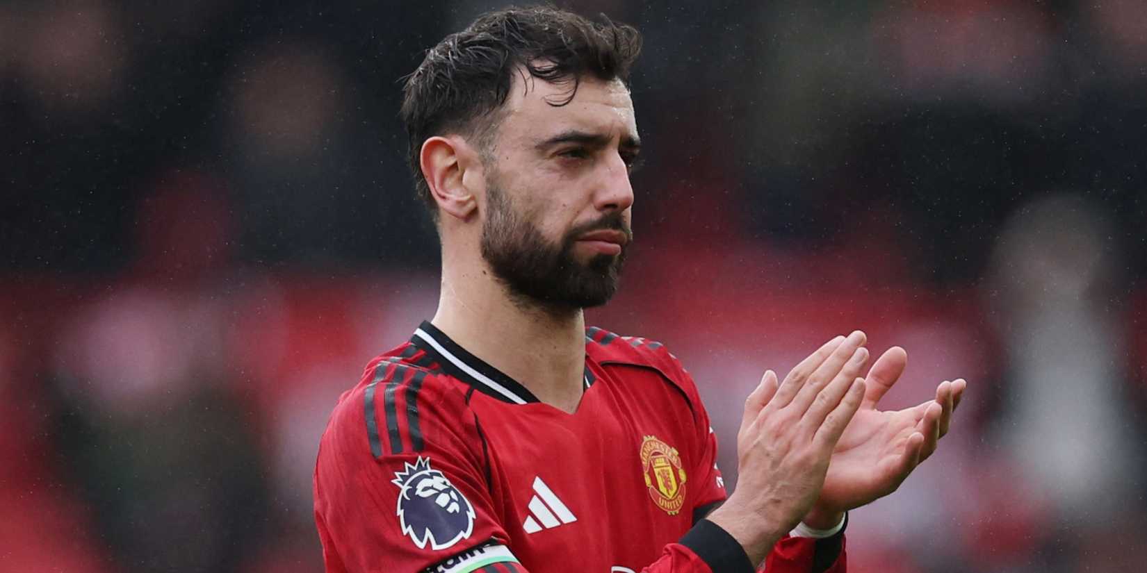 Manchester United's Bruno Fernandes celebrates