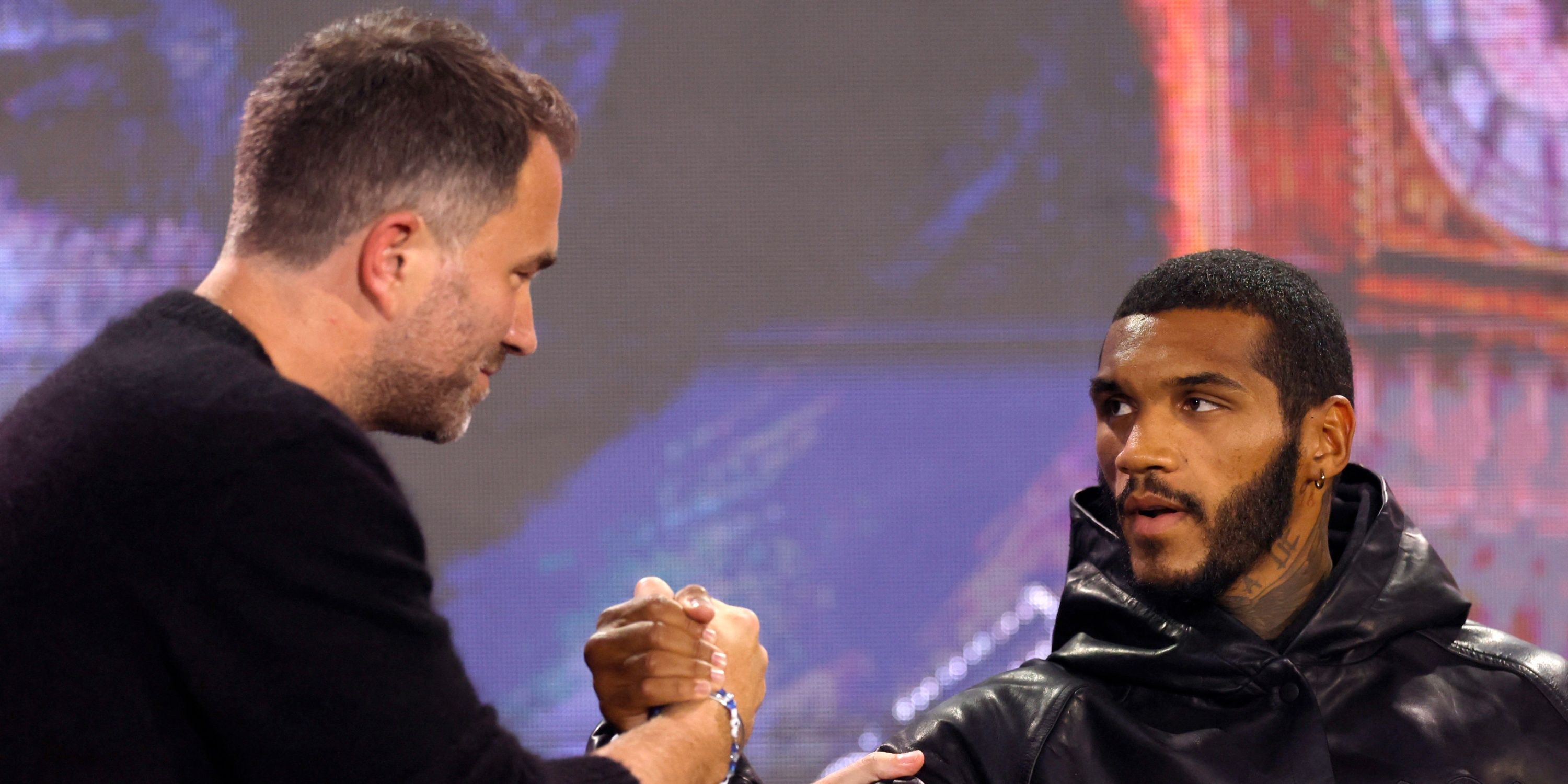 Eddie Hearn and Conor Benn