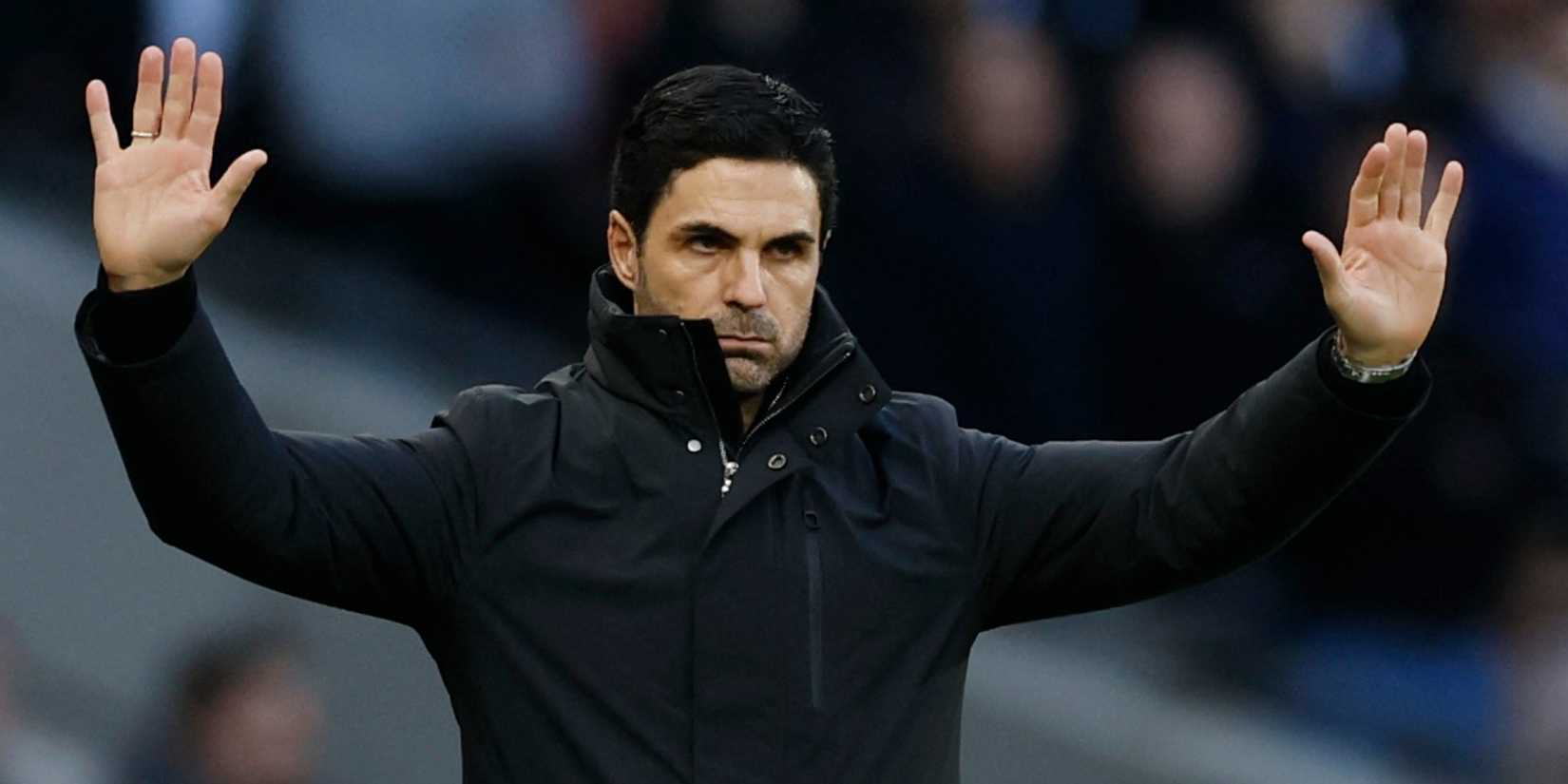 Arsenal manager Mikel Arteta