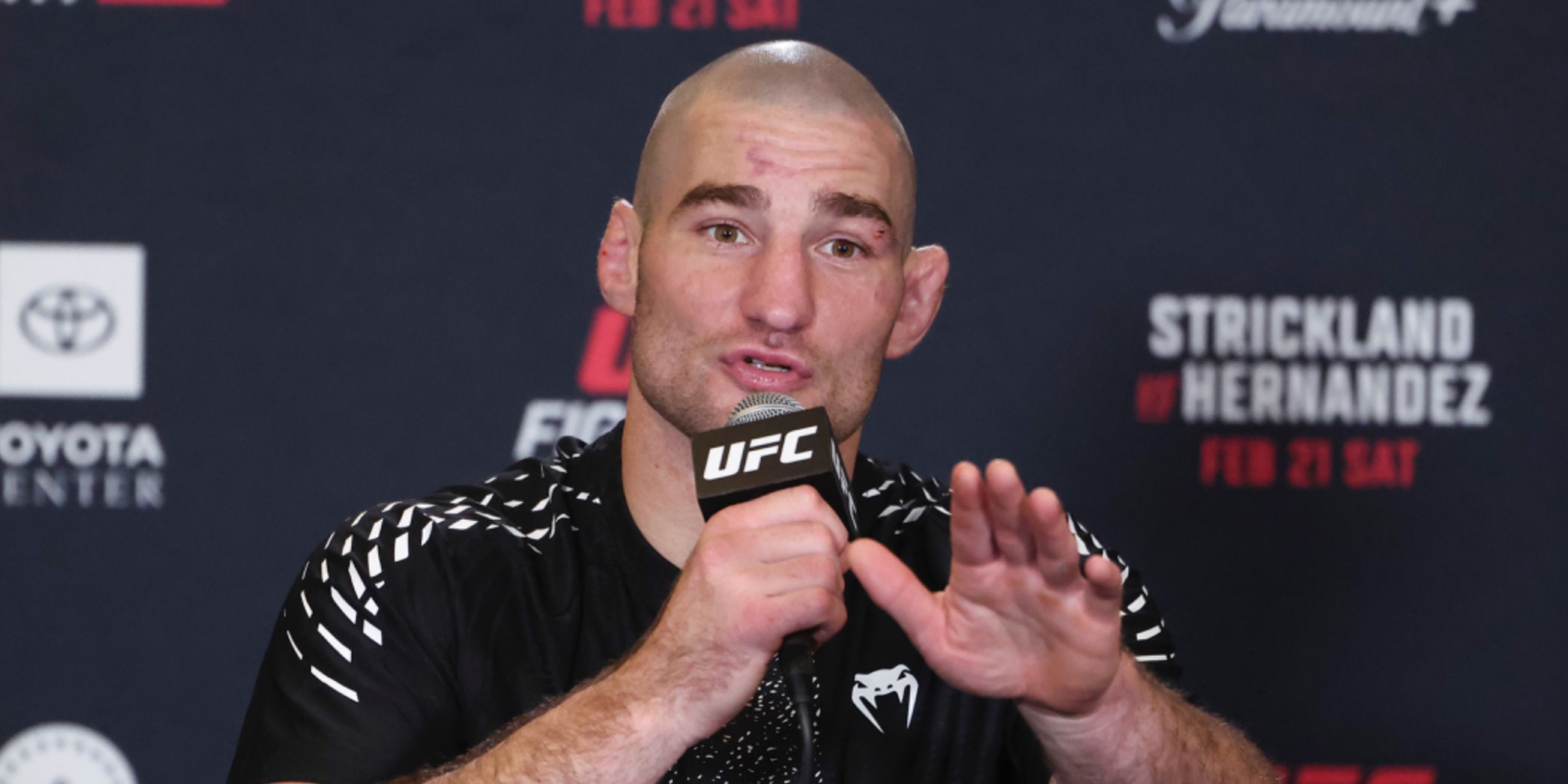 Sean Strickland at UFC Houston