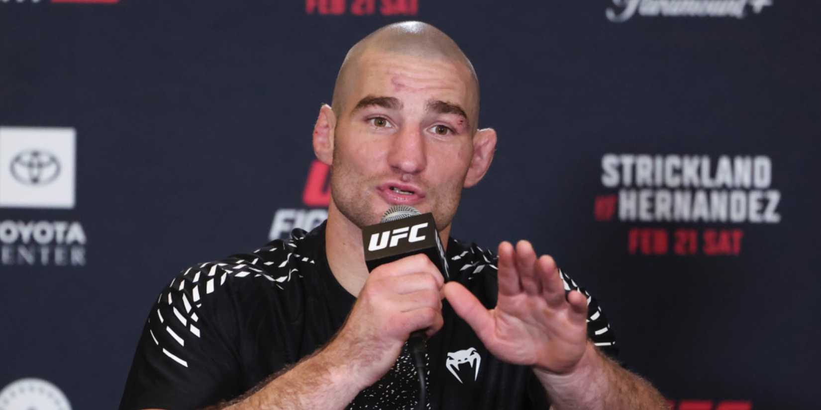 Sean Strickland at UFC Houston