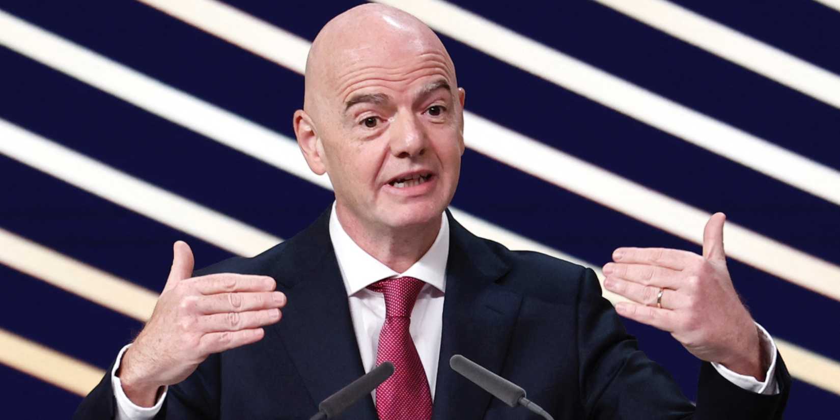 FIFA president Gianni Infantino