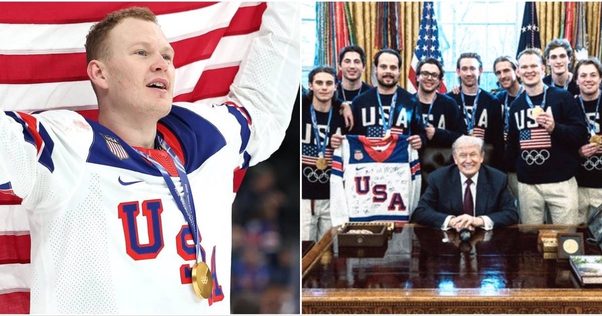 US Ice Hockey Star Brady Tkachuk Responds to Viral AI White House Video
