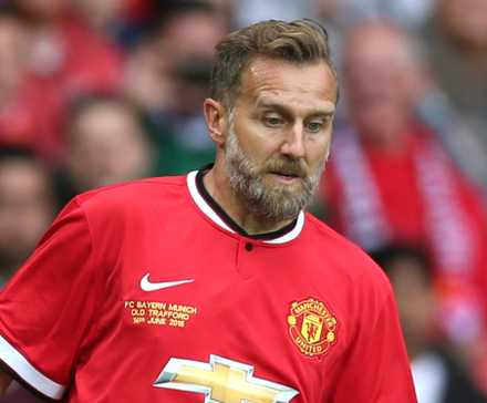 Man United star Karel Poborsky