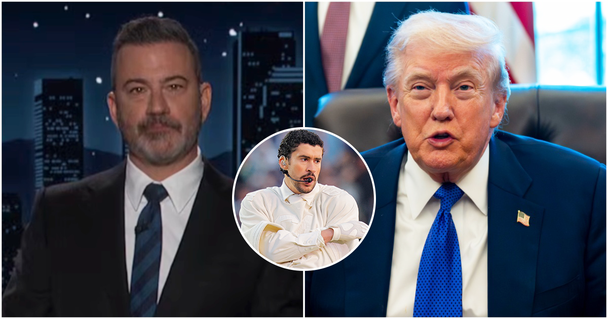 Super Bowl: Jimmy Kimmel Responds to Donald Trump's Bad Bunny Post